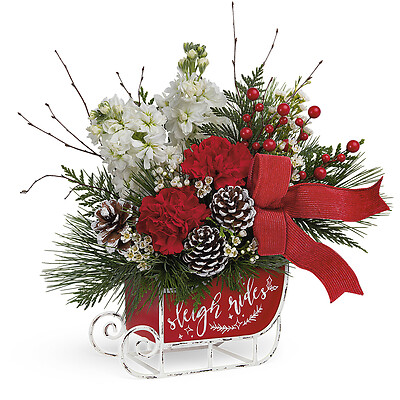 Christmas Day Sleigh Bouquet