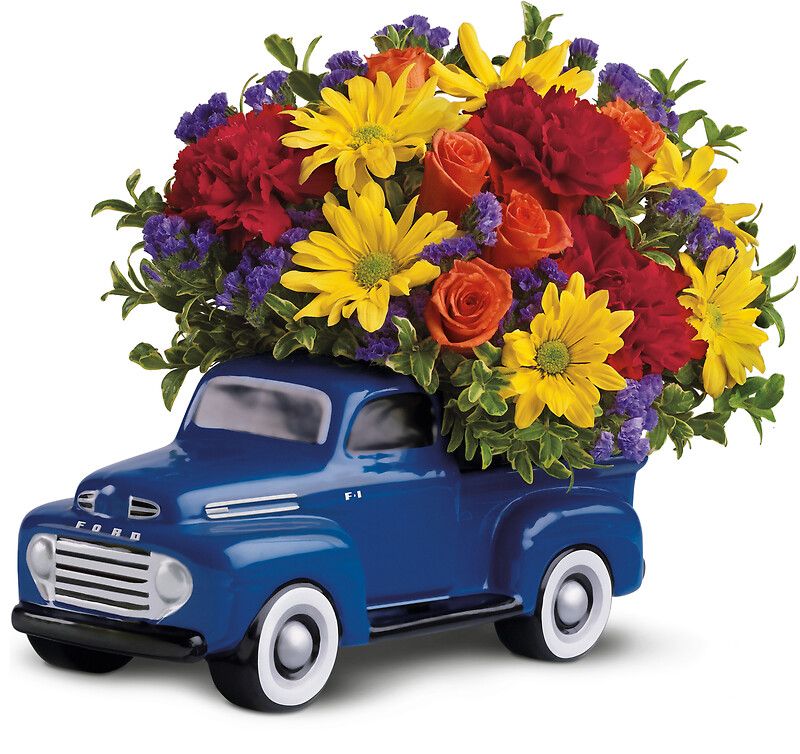 48 Ford Pickup Bouquet arranged by a florist in Endicott, NY Endicott