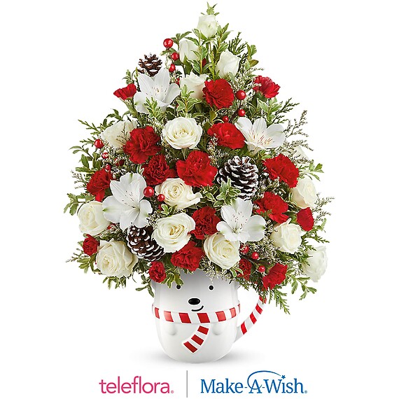 Send A Hug® Snowy Lane Tree