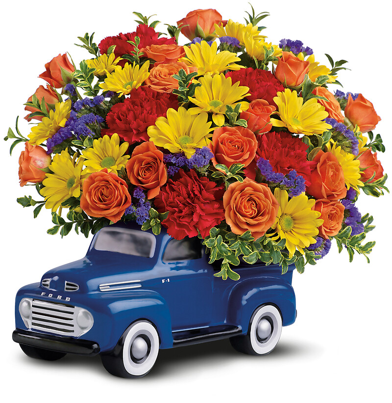 48 Ford Pickup Bouquet arranged by a florist in Endicott, NY Endicott