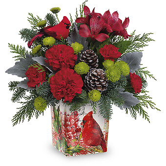 Ode To The Cardinal Bouquet