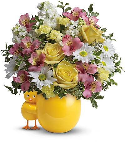 Sweet Peep Bouquet - Baby Pink