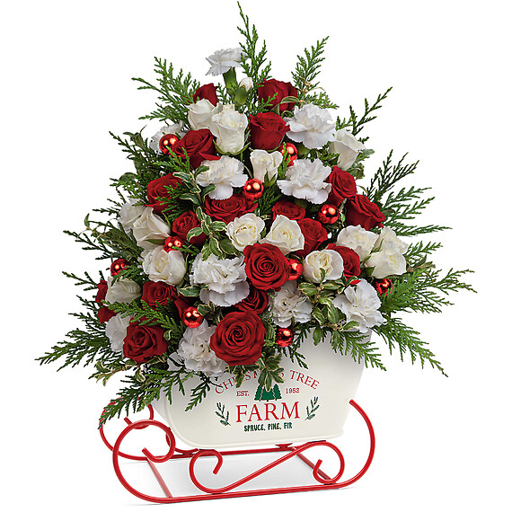 Joyful Holiday Tree Bouquet